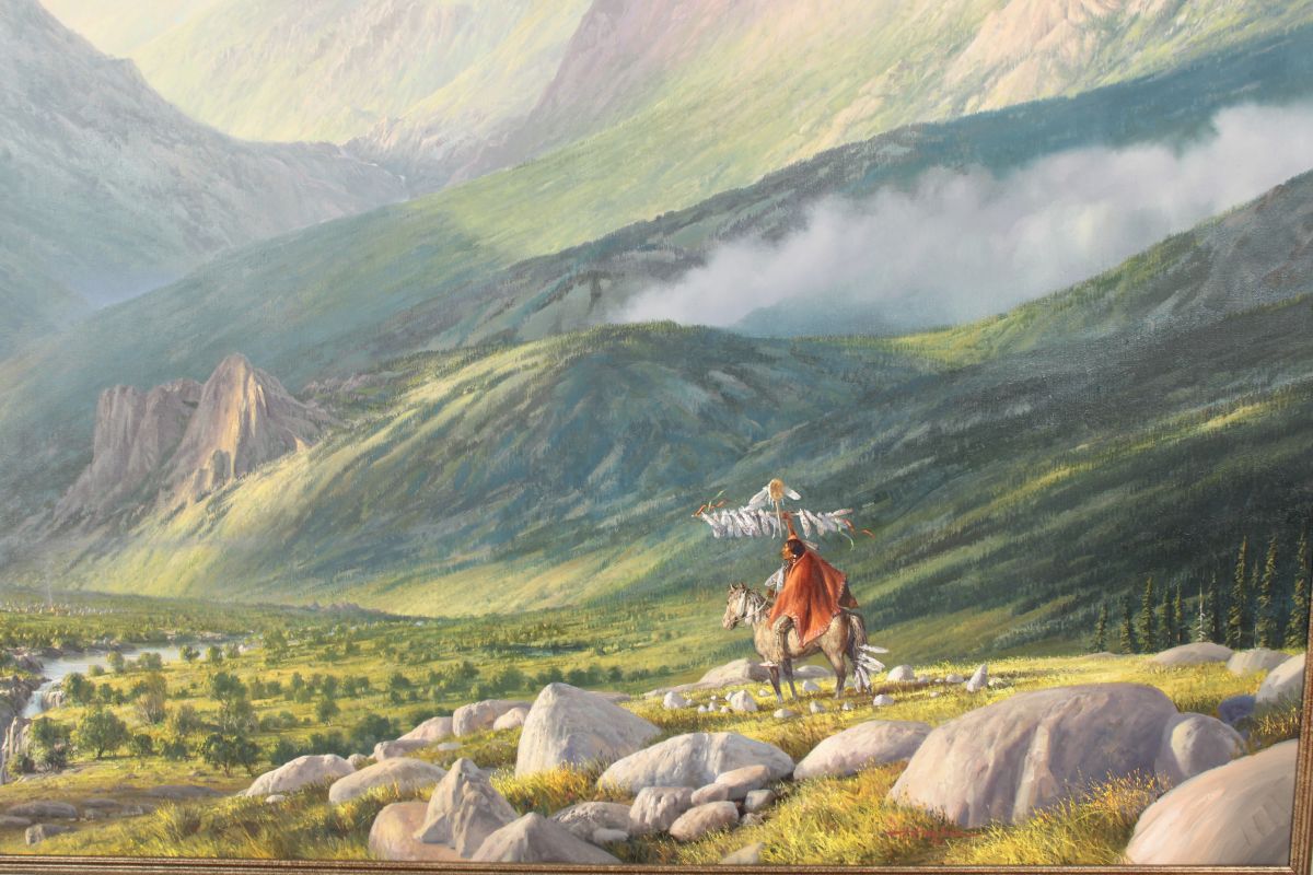native american landscape paintings